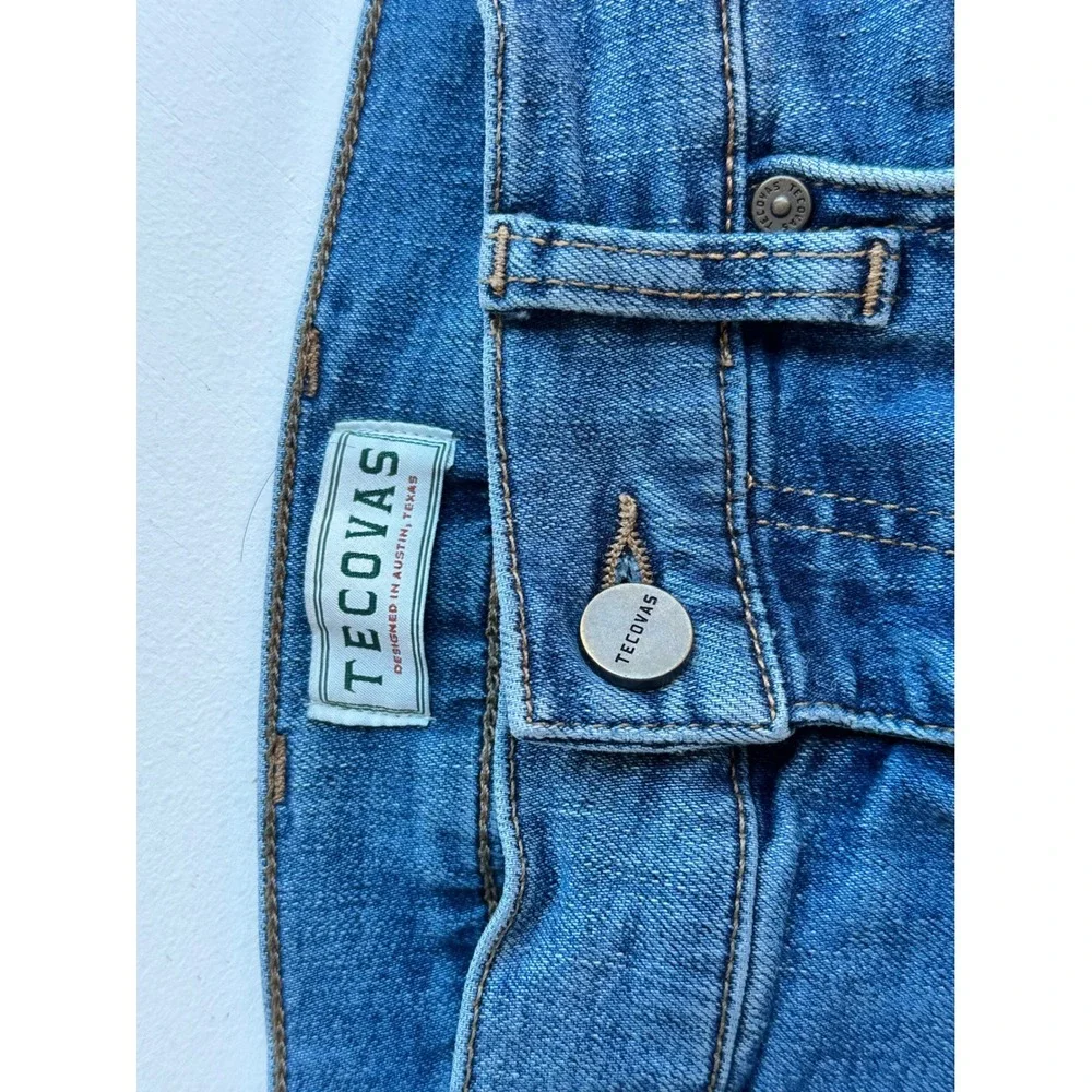 Tecovas Slim Jean Mens 31x30 Medium Blue Denim Stretch SLM2021 Western Casual
